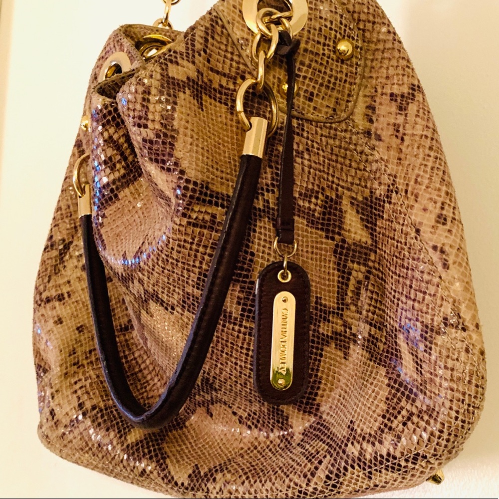 Cynthia Rowley Genuine Leather Boho Tote